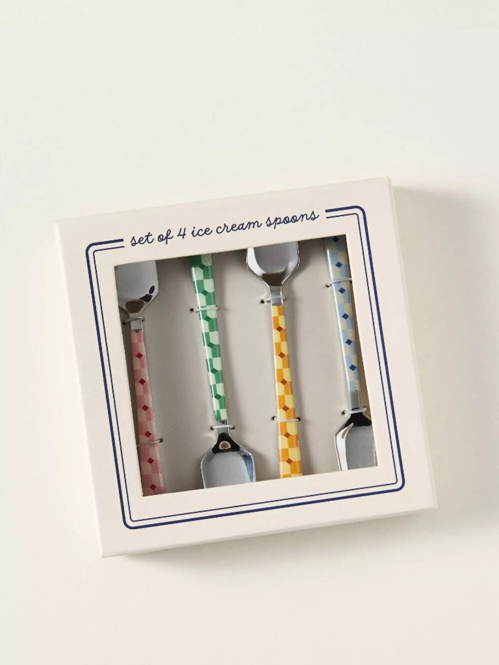 Rare! NWT Anthropologie Café Violette Stainless Steel Spoons, Set of 4 - Picture 2 of 7